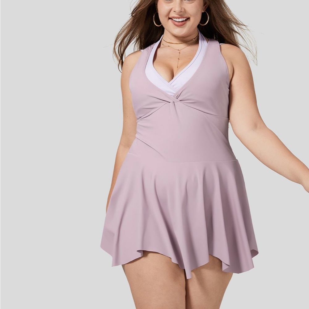 HALARA Lavender Sleeveless Dress - Picture 12 of 14